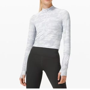 Lululemon Pace Pursuit Long Sleeve Camo